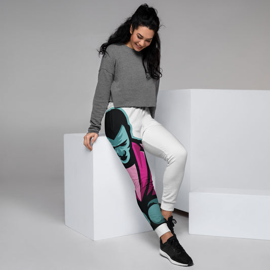 YBF All Over Print Cotton Women's Joggers