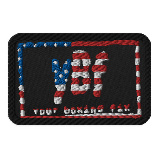 YBF USA Embrodered Patch