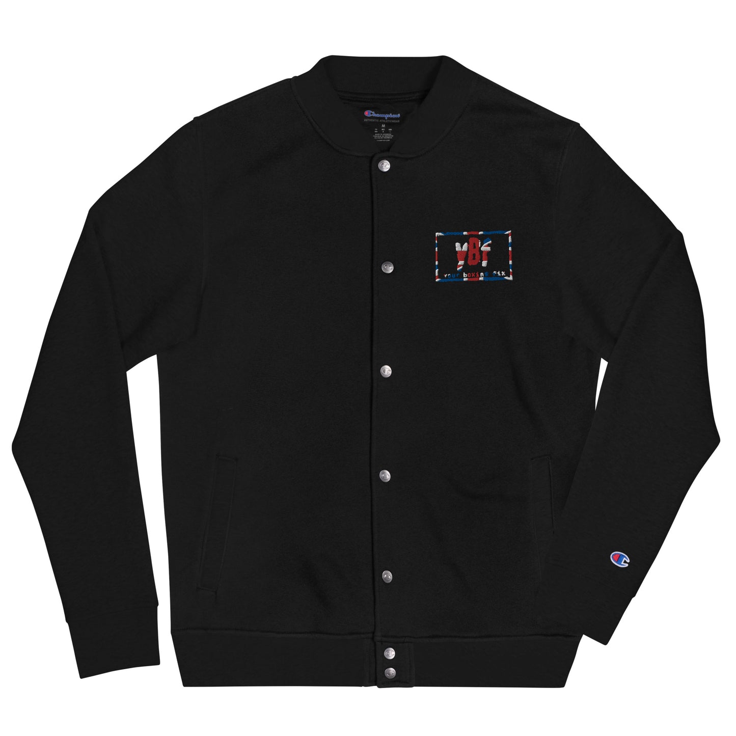 YBF UK Embroidered Champion Bomber Jacket