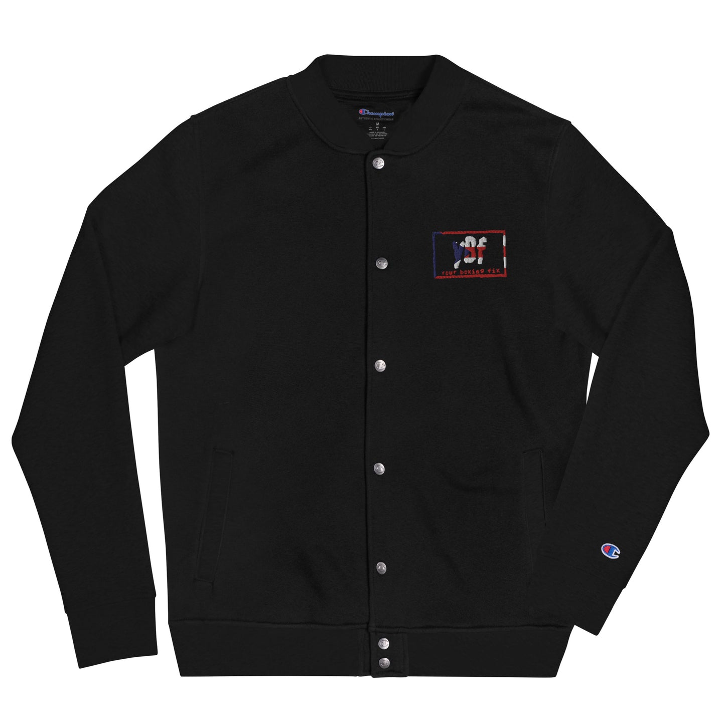 YBF PR Embroidered Champion Bomber Jacket