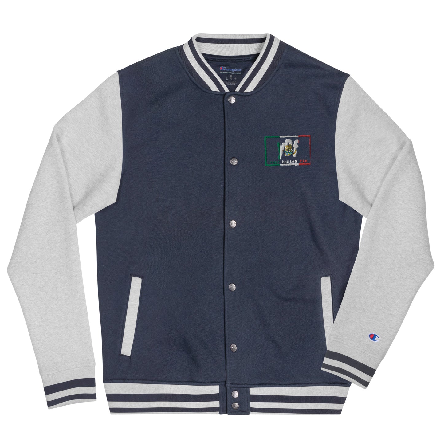 YBF MEX Embroidered Champion Bomber Jacket