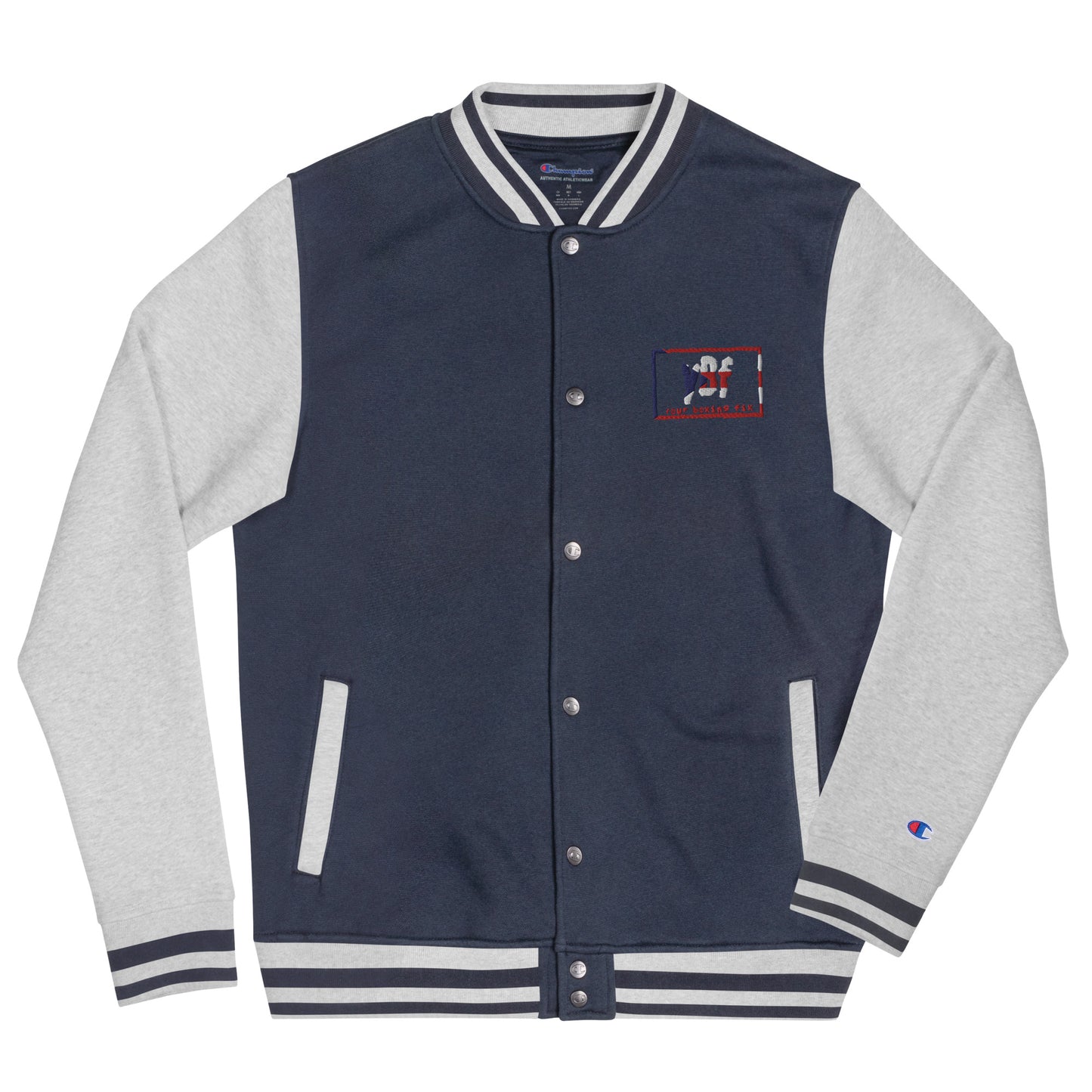 YBF PR Embroidered Champion Bomber Jacket