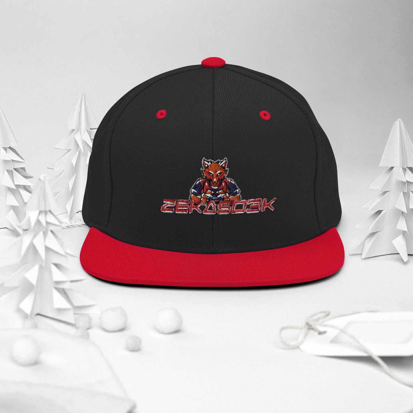 ZEKASO3D Snapback Hat