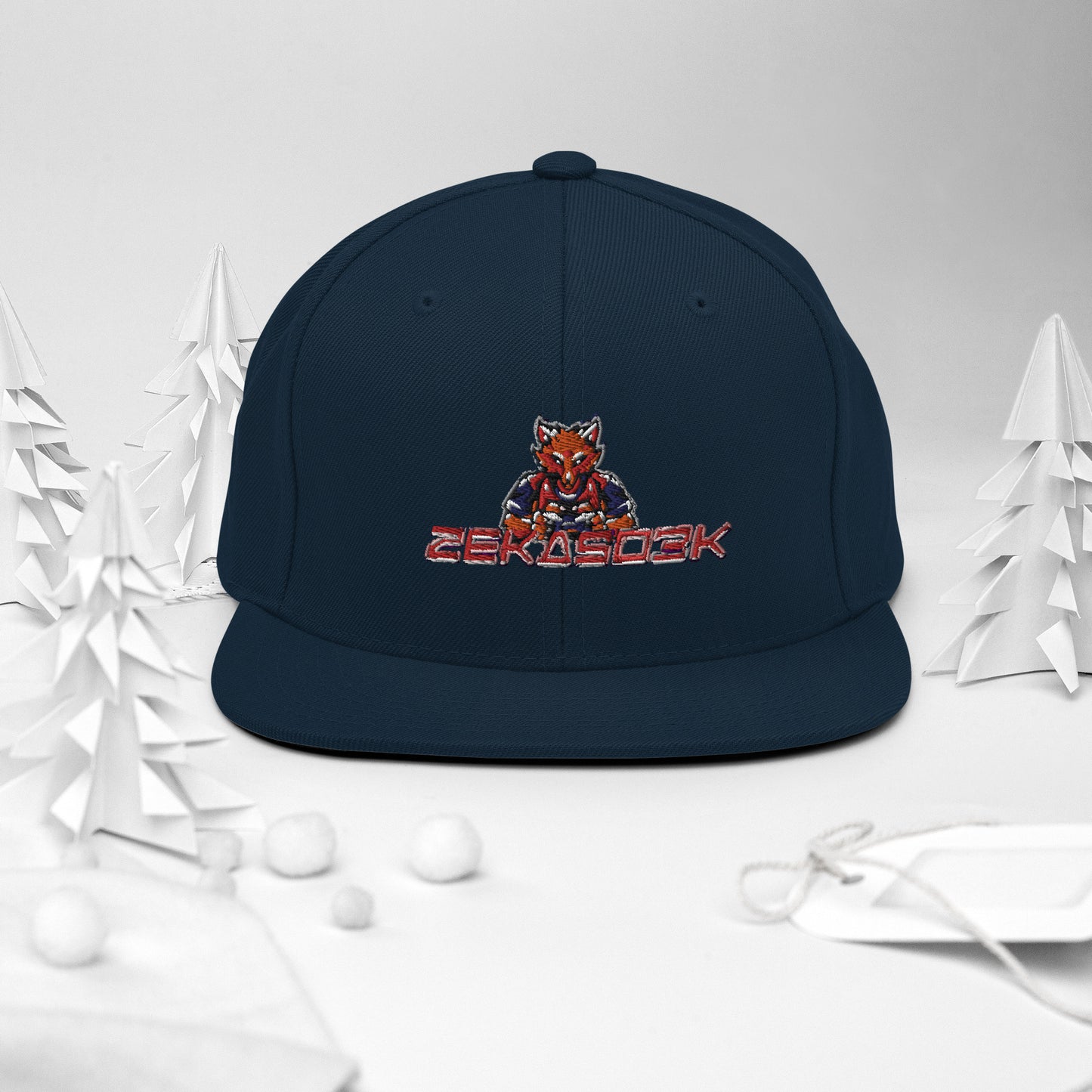 ZEKASO3D Snapback Hat