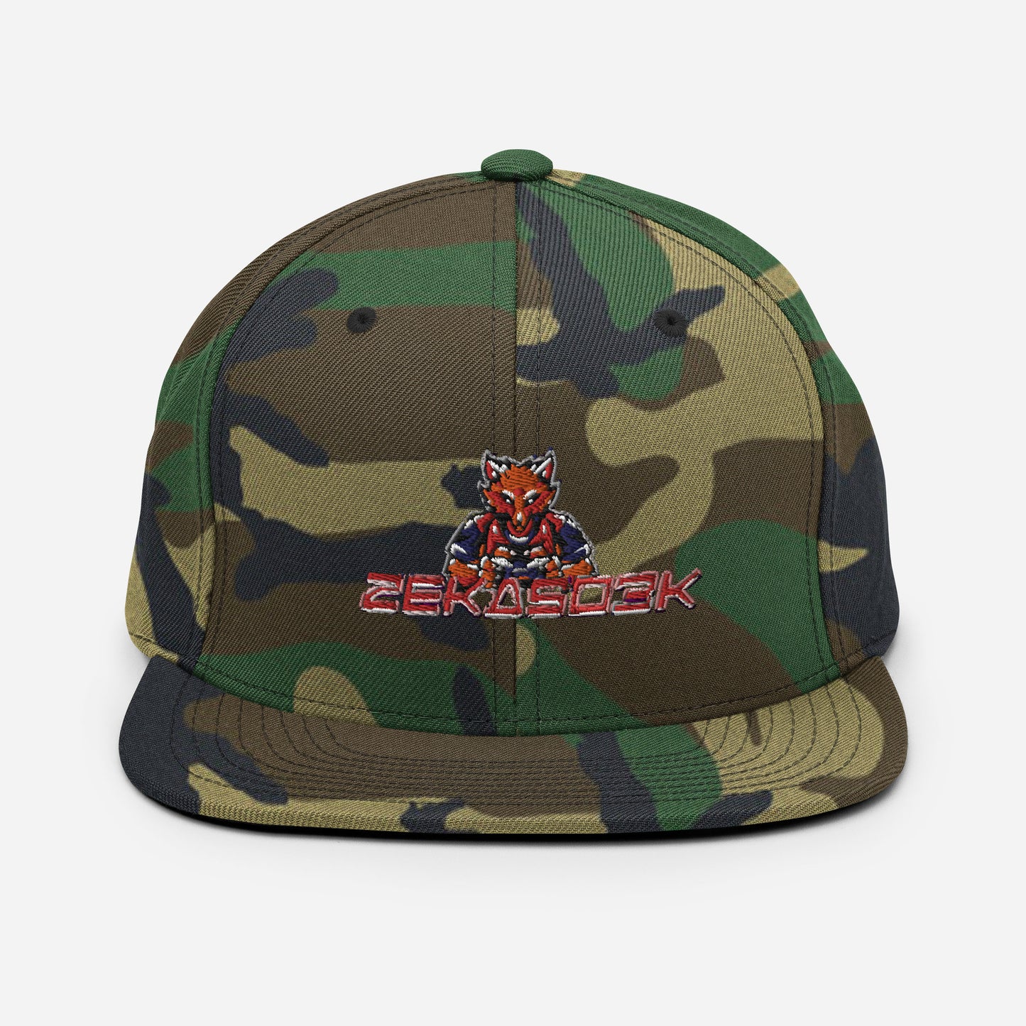 ZEKASO3D Snapback Hat