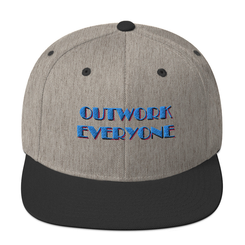 YBF "Outwork Everyone" Snapback Hat