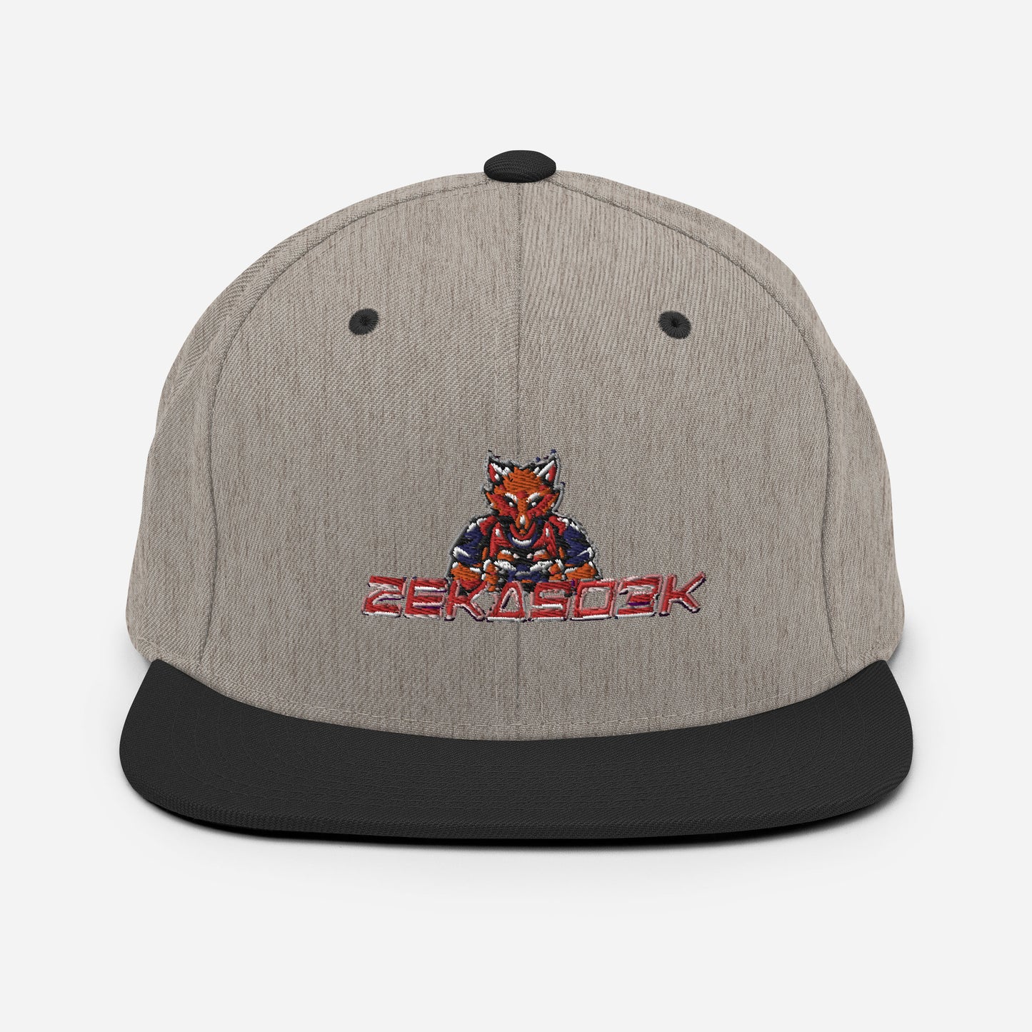 ZEKASO3D Snapback Hat