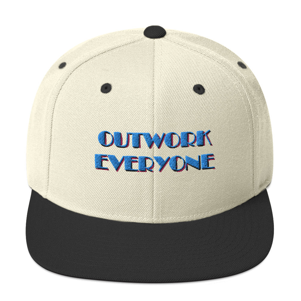 YBF "Outwork Everyone" Snapback Hat