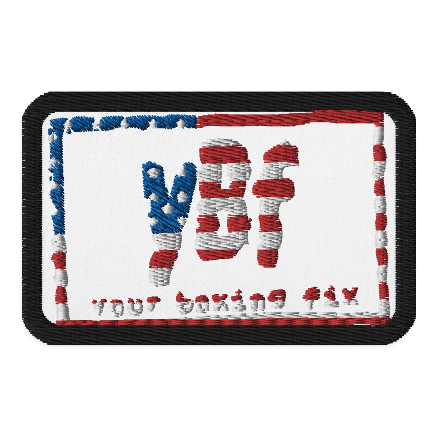 YBF USA Embrodered Patch