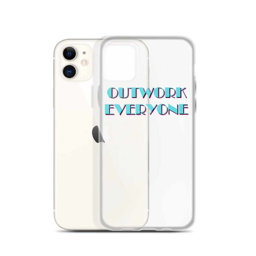 "Outwork Everyone" iPhone Case