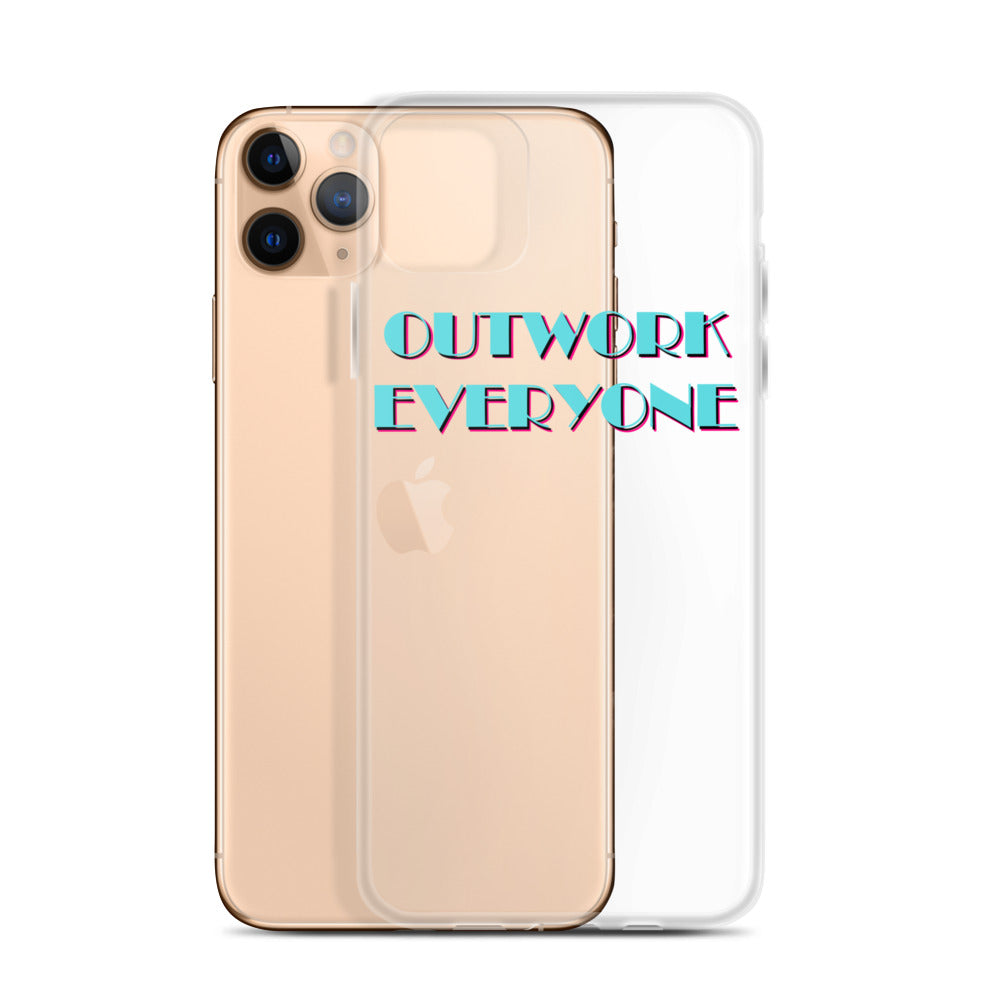 "Outwork Everyone" iPhone Case