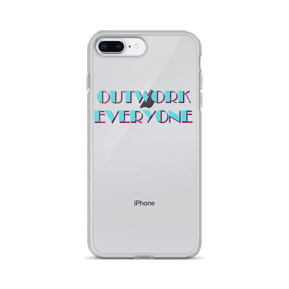 "Outwork Everyone" iPhone Case