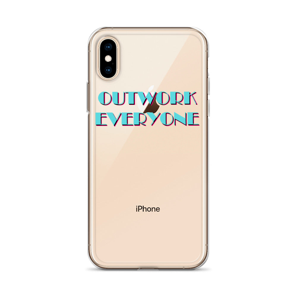 "Outwork Everyone" iPhone Case