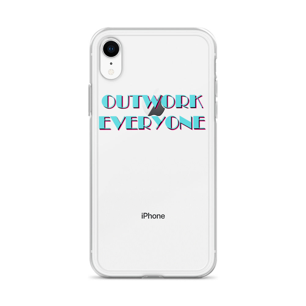 "Outwork Everyone" iPhone Case