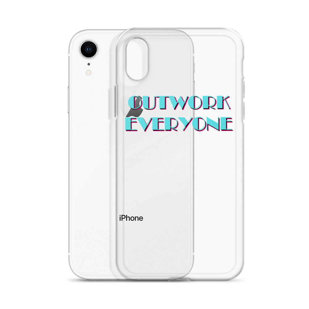 "Outwork Everyone" iPhone Case