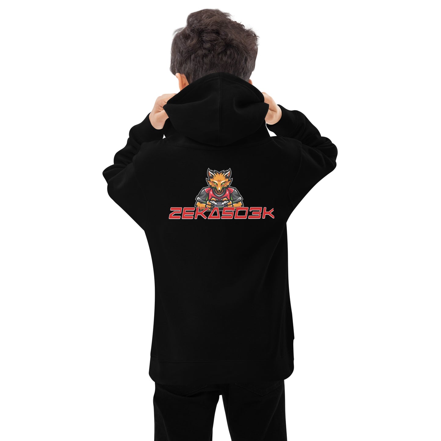 ZEKASO3D Gaming Kids Cotton Hoodie