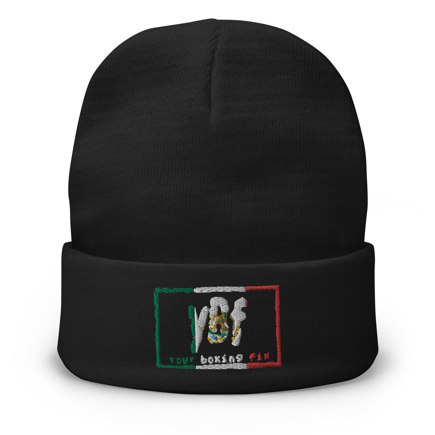 YBF MEX Embroidered Beanie