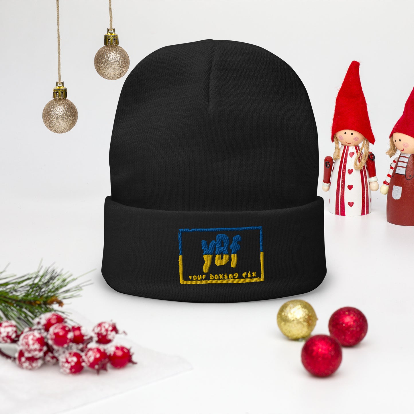 YBF UKR Embroidered Beanie