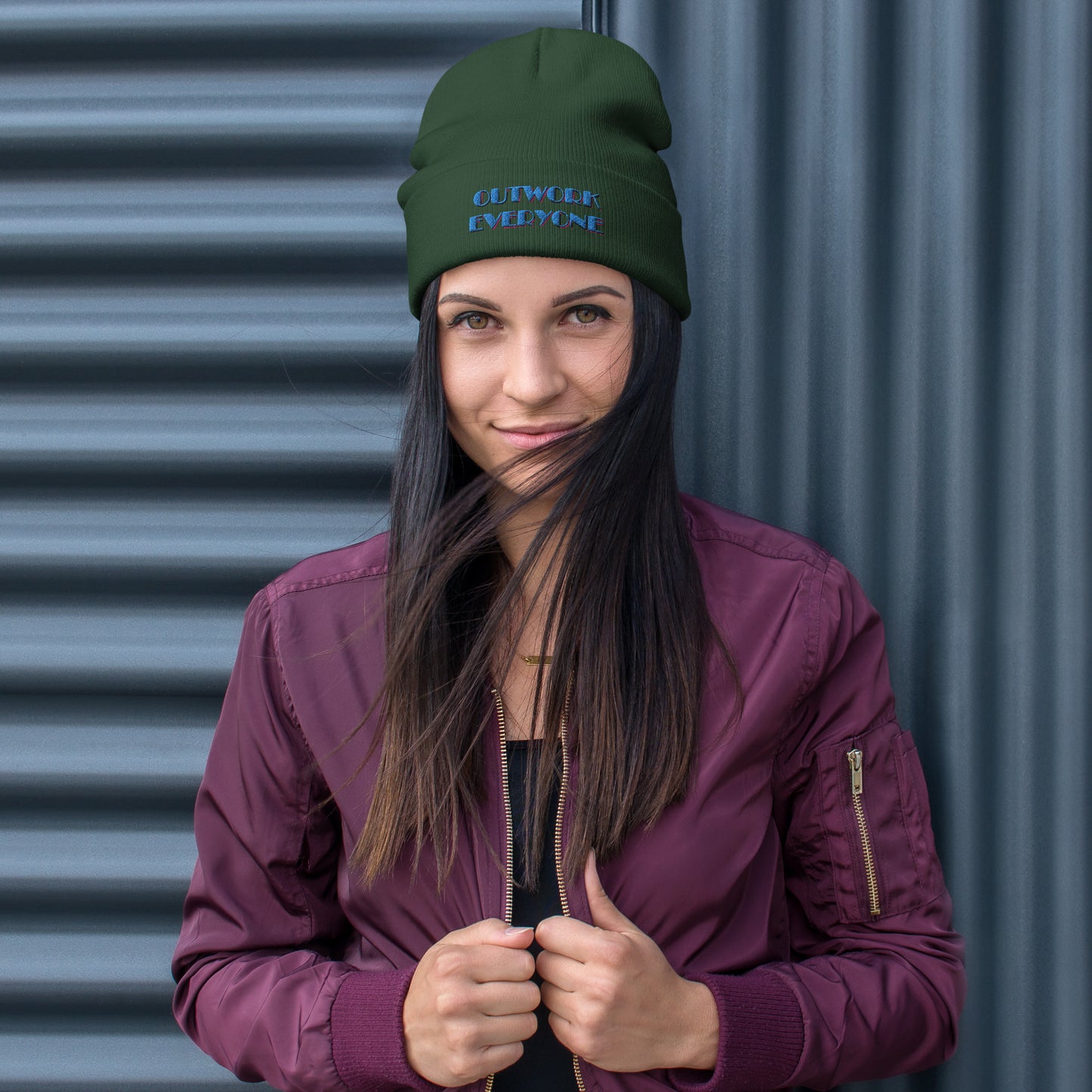 Outwork Everyone Embroidered Beanie