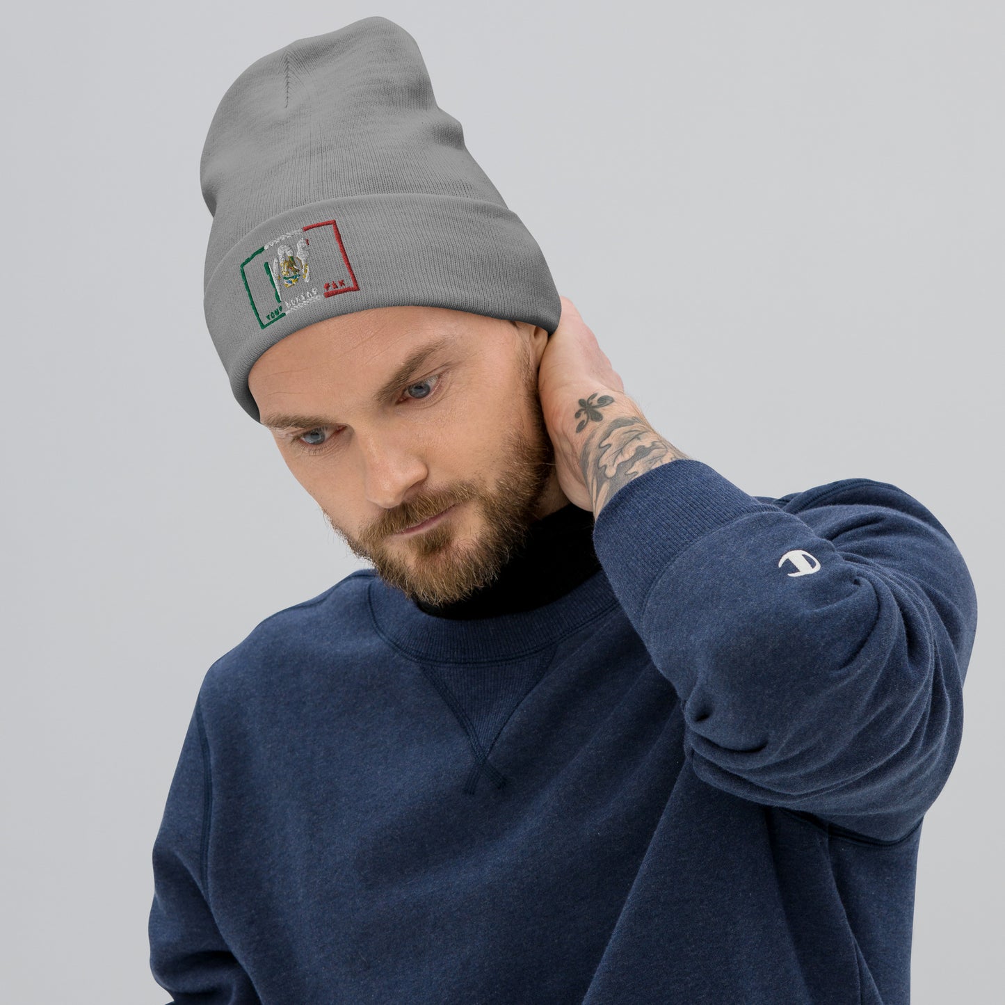 YBF MEX Embroidered Beanie