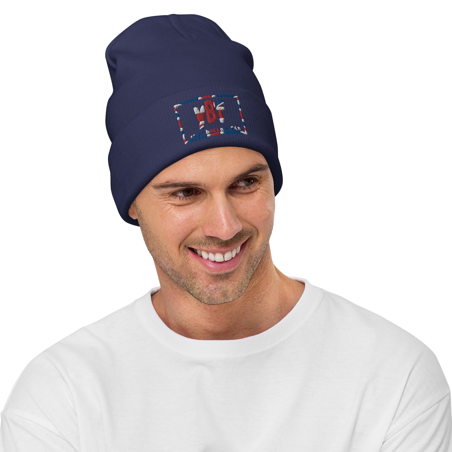 YBF UK Embroidered Beanie