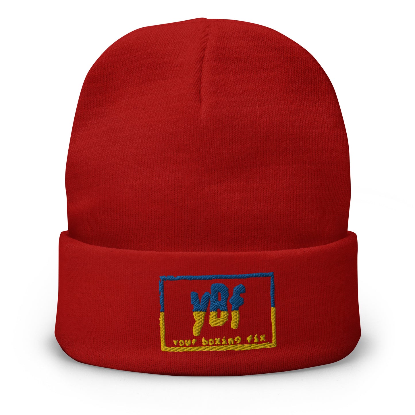 YBF UKR Embroidered Beanie