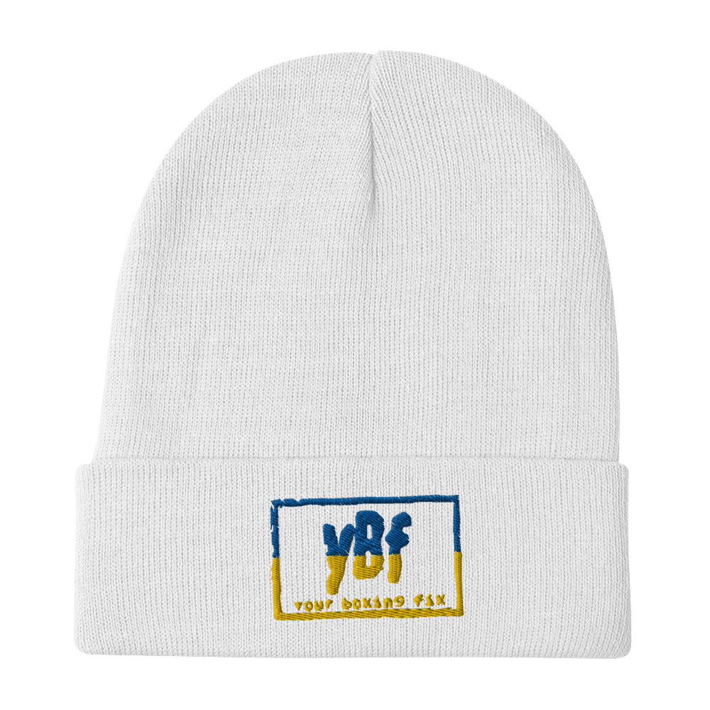 YBF UKR Embroidered Beanie