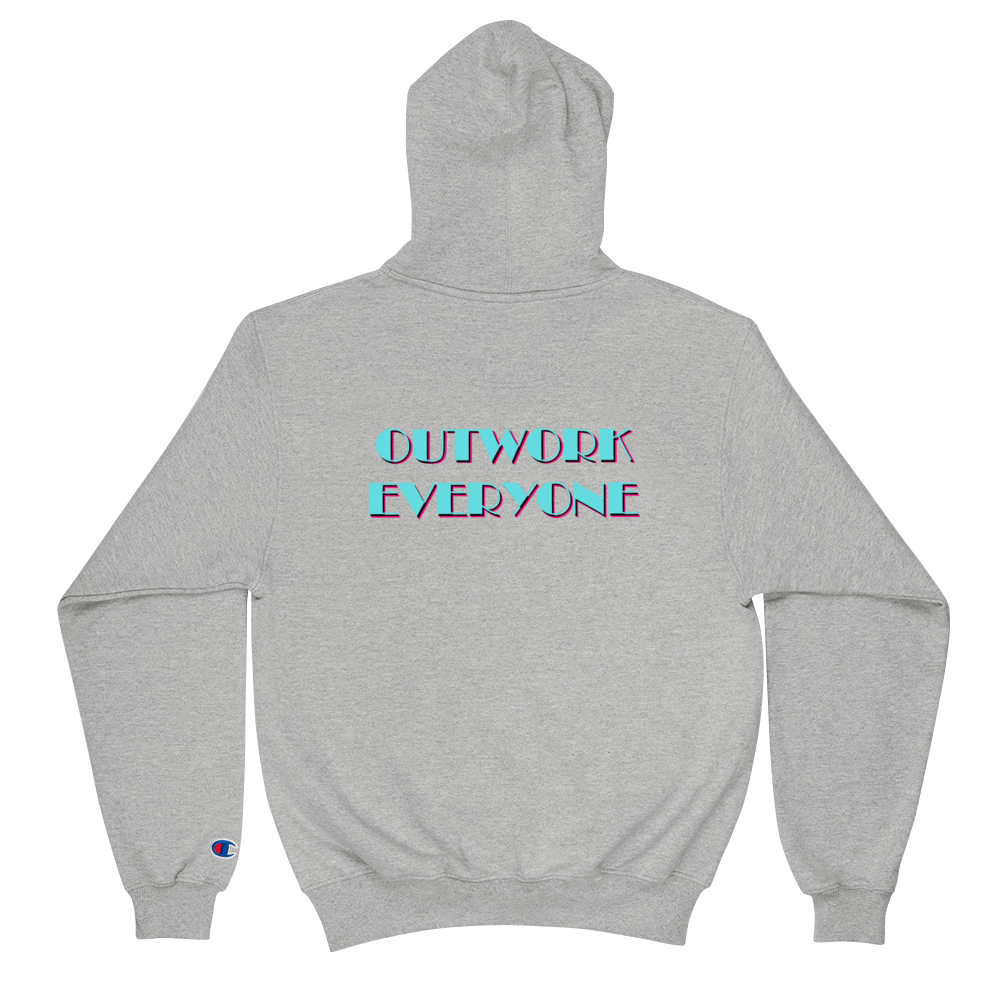 YBF Official Champion "Outwork Everyone" Hoodie