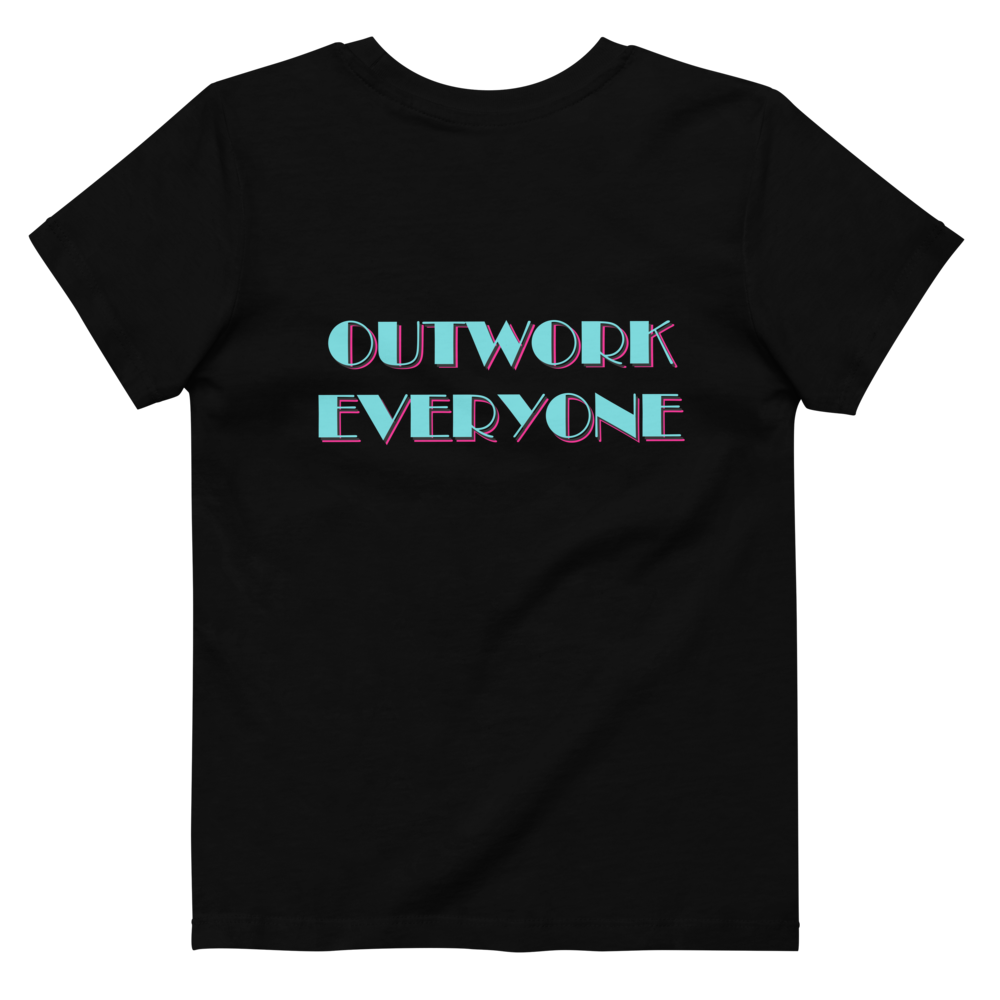 YBF "Outwork Everyone" Kids Cotton Organic Tee