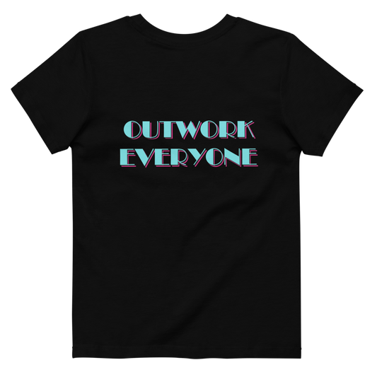 YBF "Outwork Everyone" Kids Cotton Organic Tee