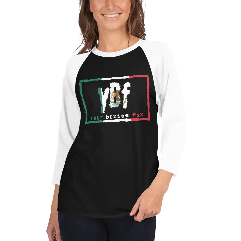 YBF MEX 3/4 Sleeve Raglan Shirt