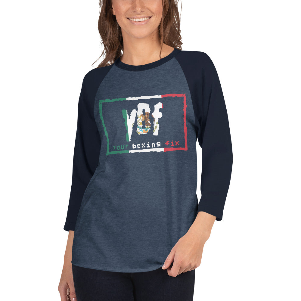 YBF MEX 3/4 Sleeve Raglan Shirt