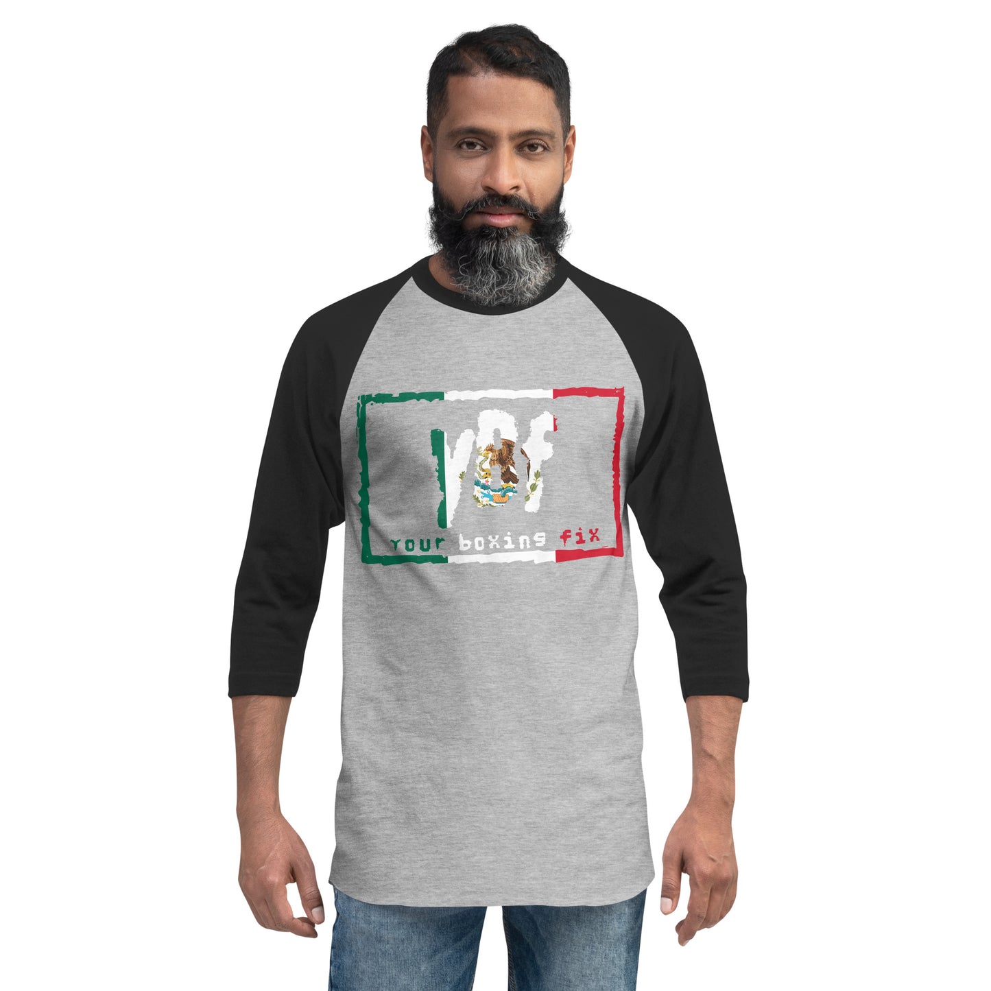 YBF MEX 3/4 Sleeve Raglan Shirt