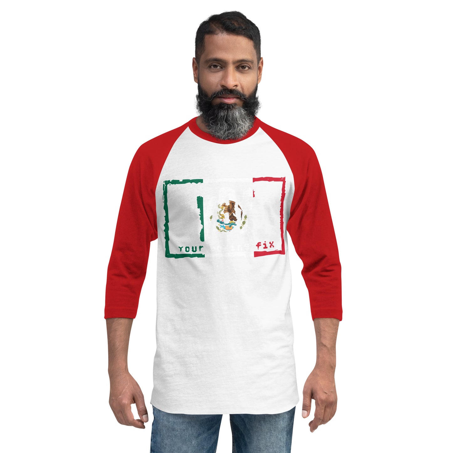 YBF MEX 3/4 Sleeve Raglan Shirt