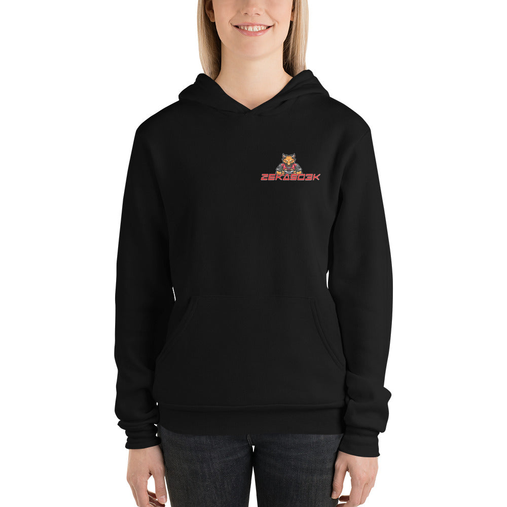 Zekaso3D Adult Cotton Hoodie