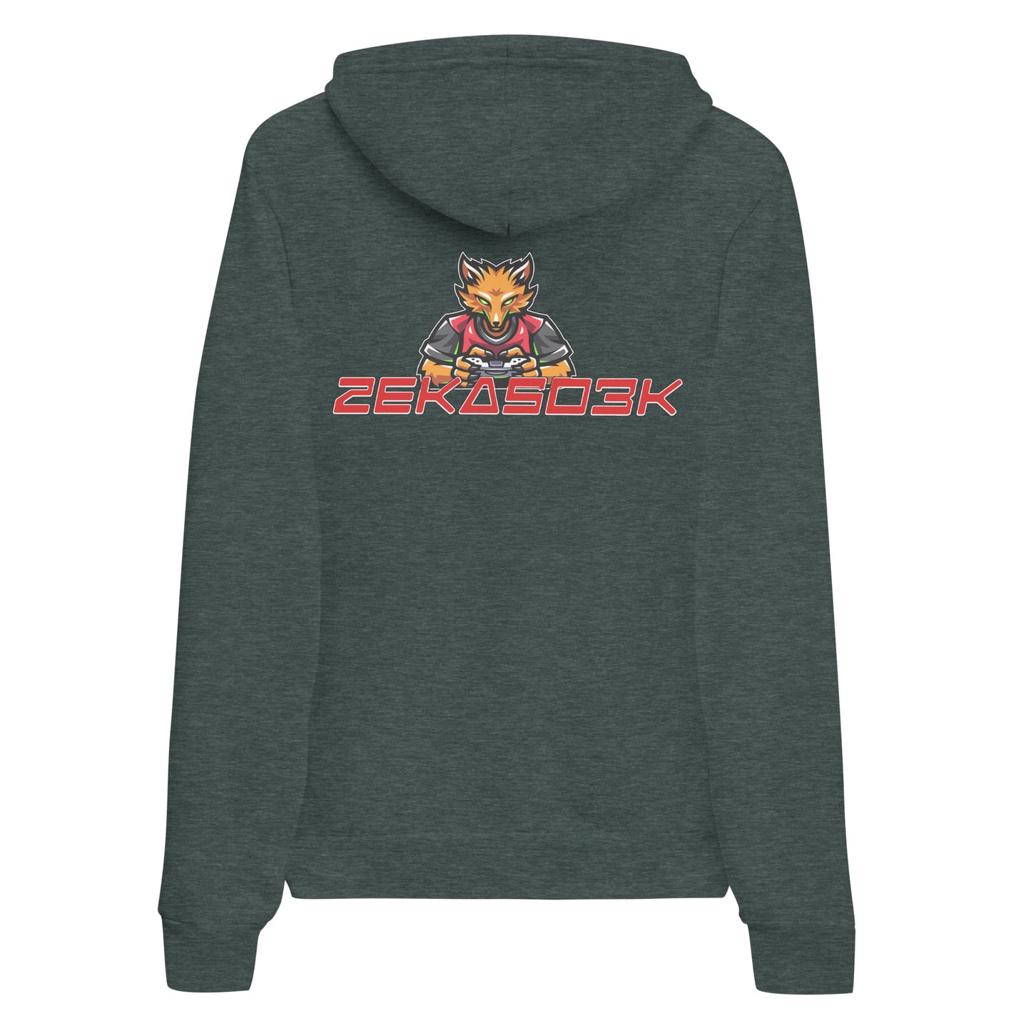 Zekaso3D Adult Cotton Hoodie