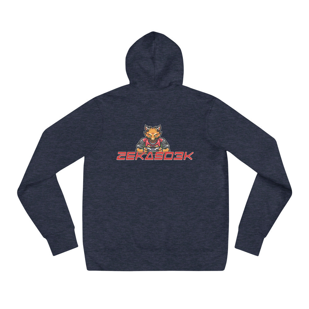 Zekaso3D Adult Cotton Hoodie