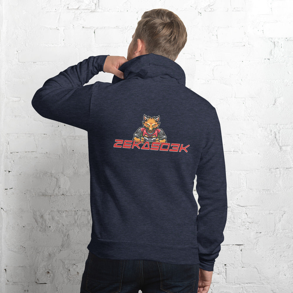 Zekaso3D Adult Cotton Hoodie