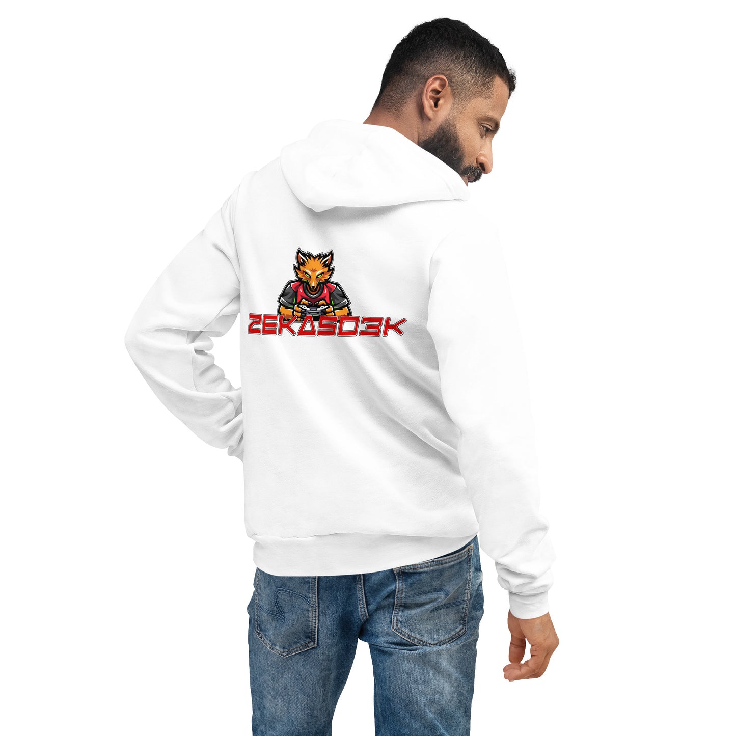 Zekaso3D Adult Cotton Hoodie