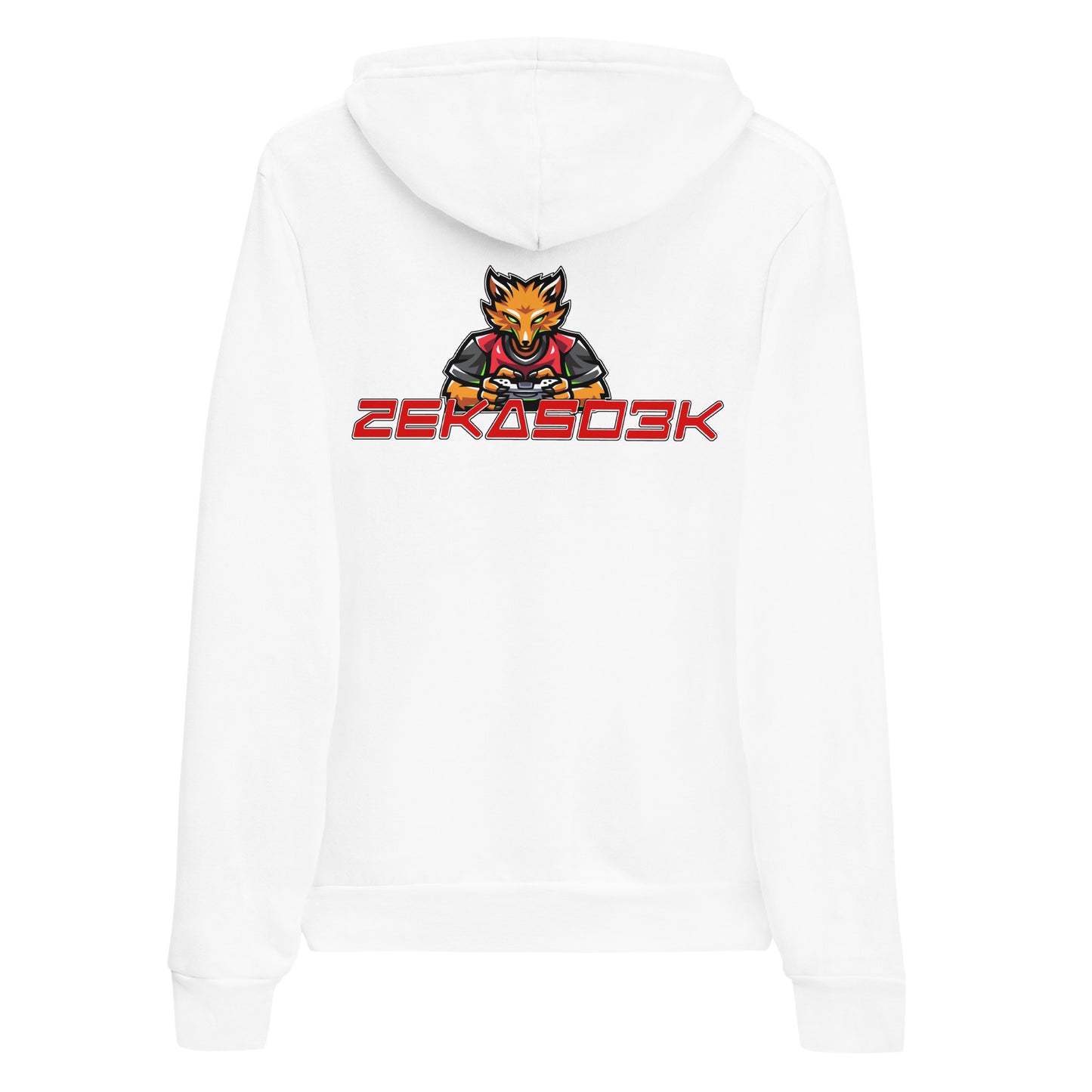 Zekaso3D Adult Cotton Hoodie