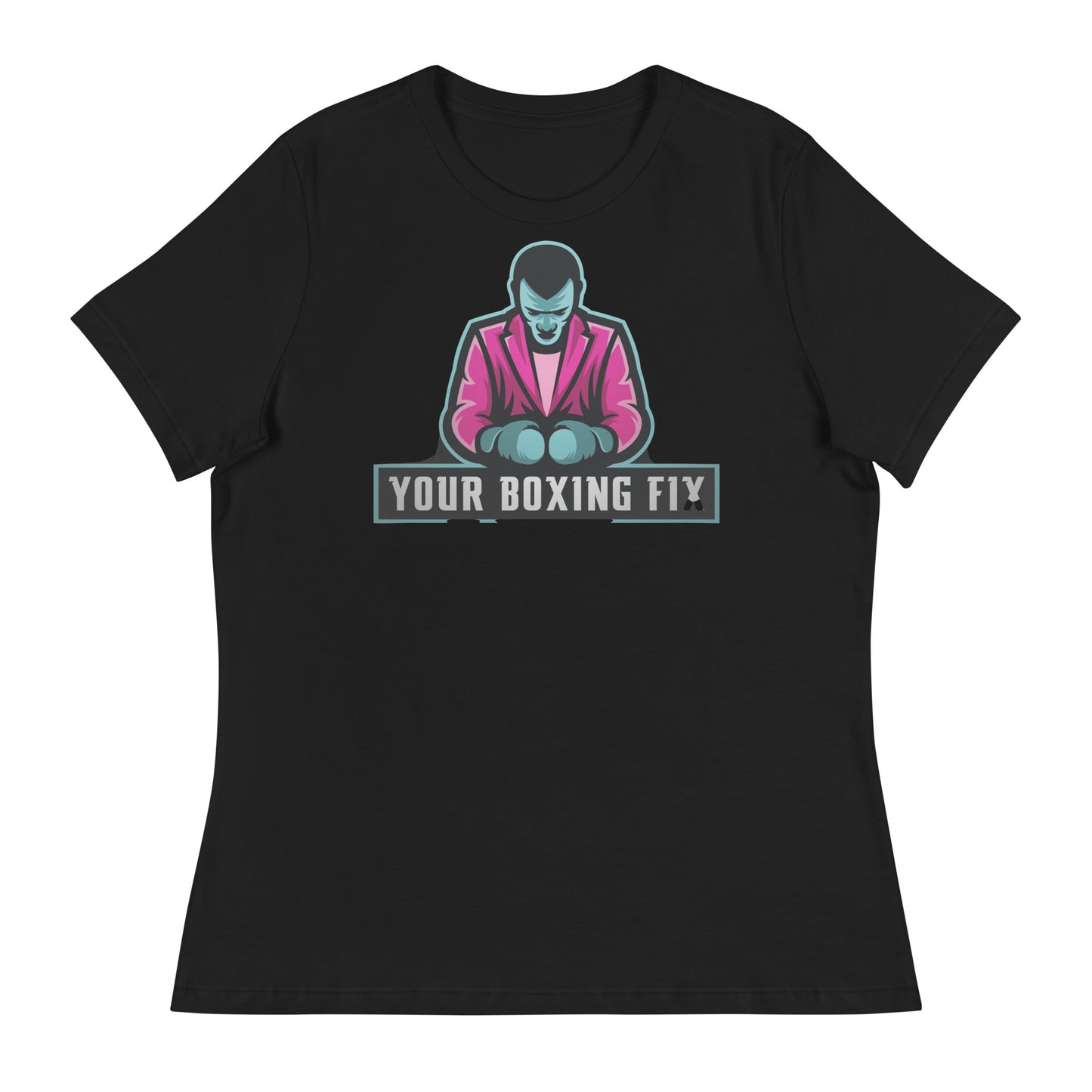 YBF "Outwork Everyone" Women's Relaxed T-Shirt